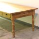 Xxl table de passementerie chêne 1950