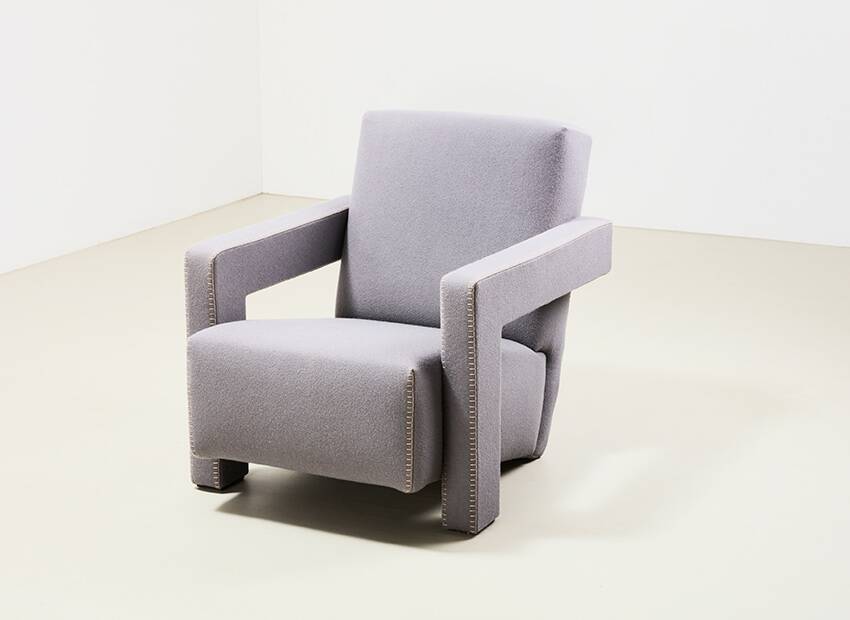 Gerrit Rietveld 'Utrecht' Model 637 Lounge Chair for Cassina 1935/1990s