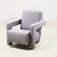 Gerrit Rietveld 'Utrecht' Model 637 Lounge Chair for Cassina 1935/1990s