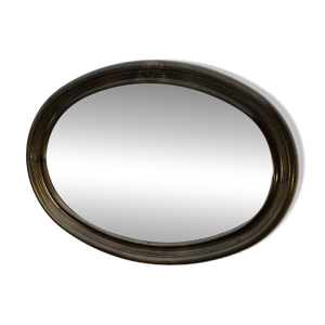 Miroir ovale vintage