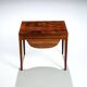 Table d'appoint, de couture en palissandre par Severin Hansen pour Haslev, Danemark 1960