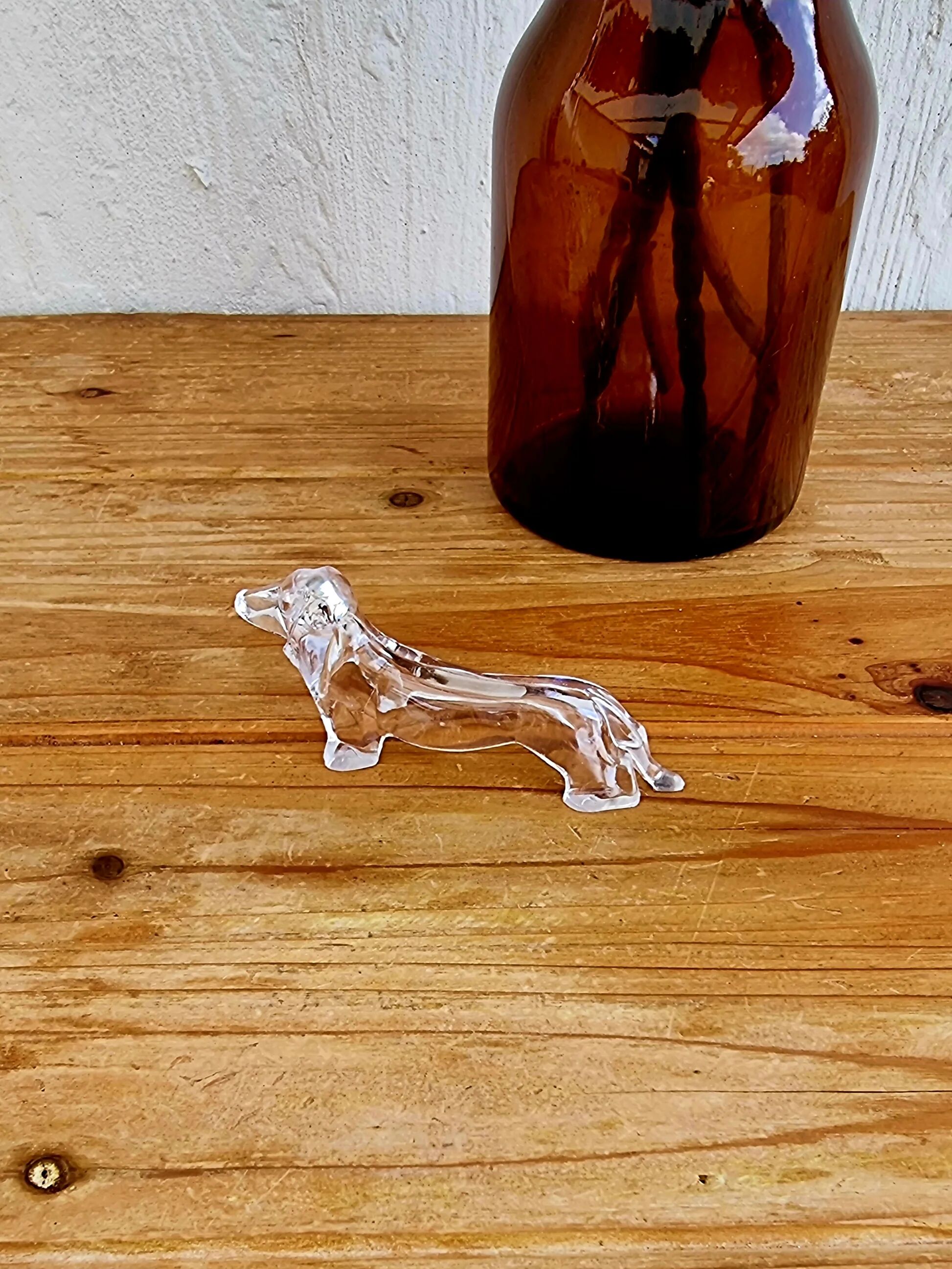Set of 6 vintage dachshund knife rests