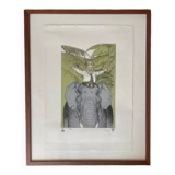 François Boucq (1955) - The Adventures of Jérôme Moucherot - Lithograph