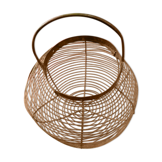 Ancien panier en métal