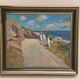 Original Swedish Oil on Canvas – “The Way” by Aksel G Knůdsen – Signed, Vintage & Framed – 52 x 45 cm (24" x 20")