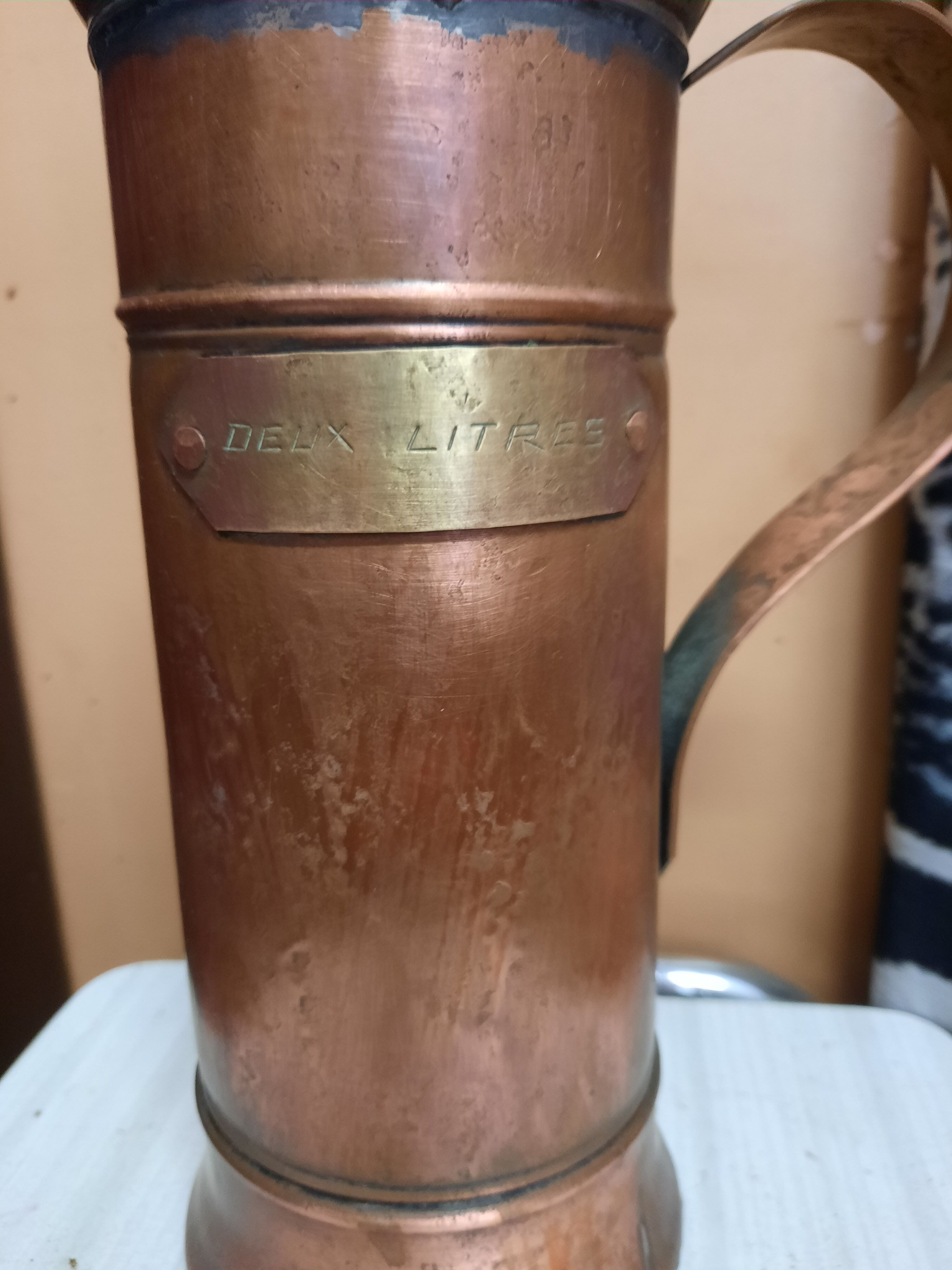 Copper watering can