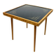 Alfred Busch coffee table, Germany 1960s, glass & beech wood