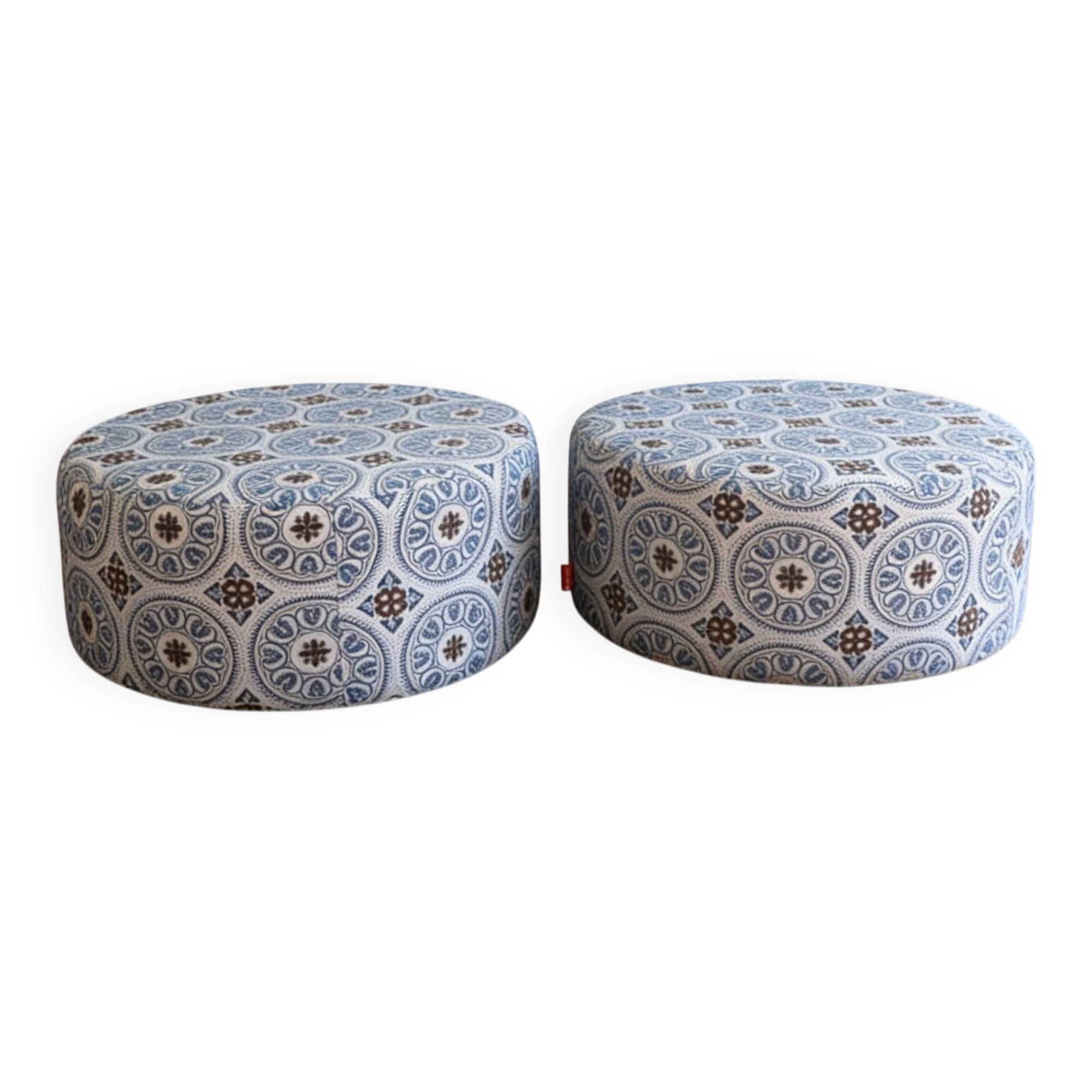 Pair of Fatboy poufs