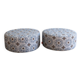 Pair of Fatboy poufs