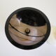 Pair of candlesticks in Crystal and onyx stone