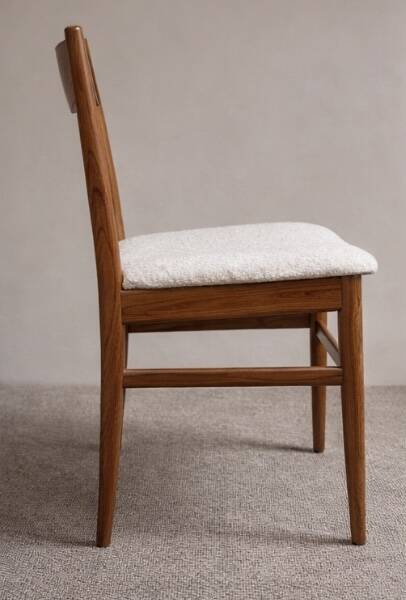 Vintage Scandinavian chair in teak