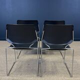 Set of 4 matrix chairs by tolleson for krueger 70s usa