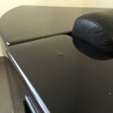 Cini Boeri - Sofa Gradual Lounge Black Leather Knoll/Gavina