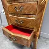 Chifonnier en marqueterie de style Louis XV XXeme