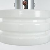 Opal glass pendant lamp by Limburg, Germany, 1960s