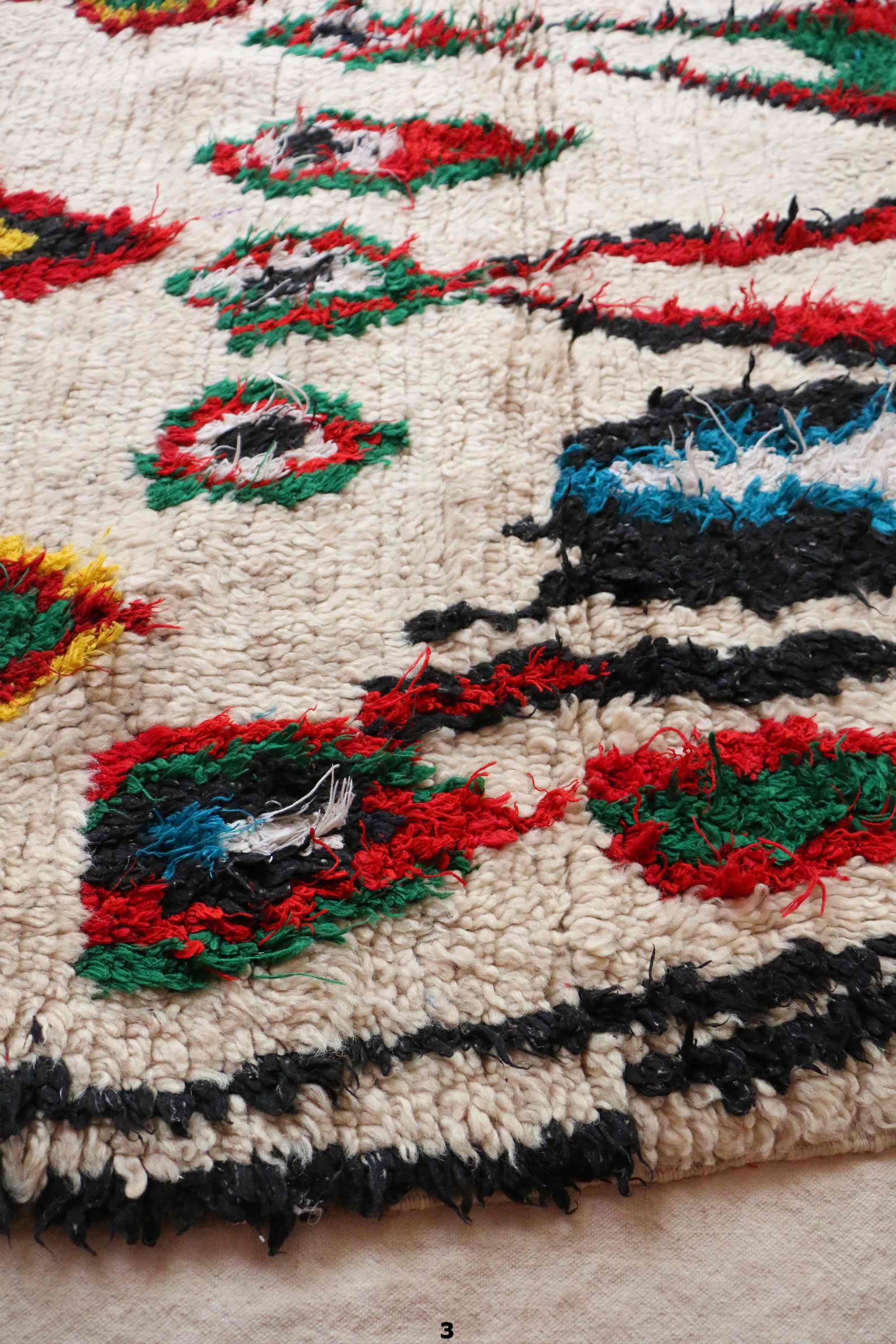 Moroccan carpet azilal - 110 x 266 cm