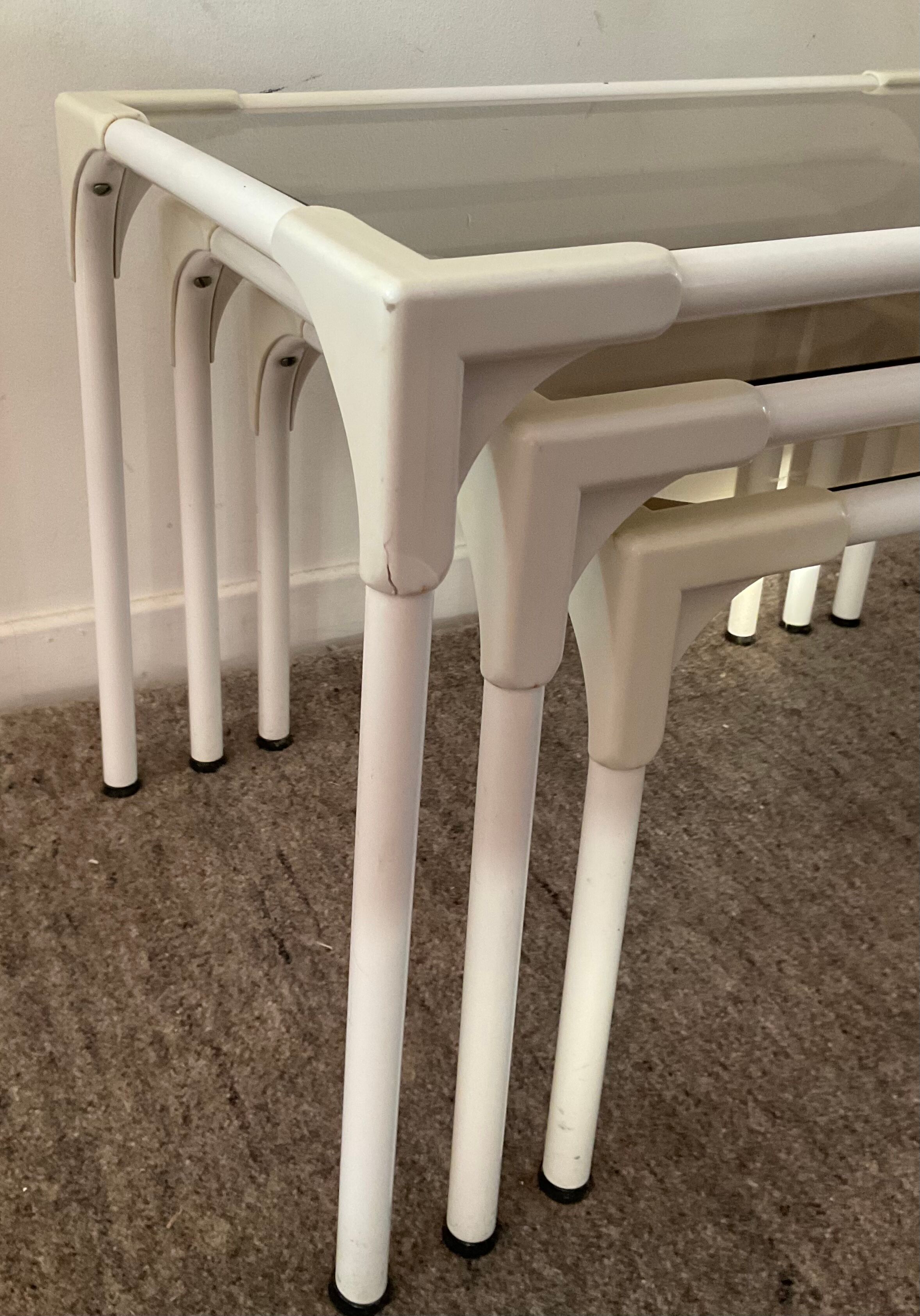 Series of 3 nesting tables from the 70s-80s