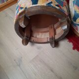 Hanging spring pouf