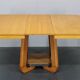 1970s Italian Extendable Dining Table in Maple Finish