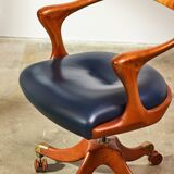 Marlowe Swivel Armchair by Roberto Lazzeroni for Ceccotti Collection