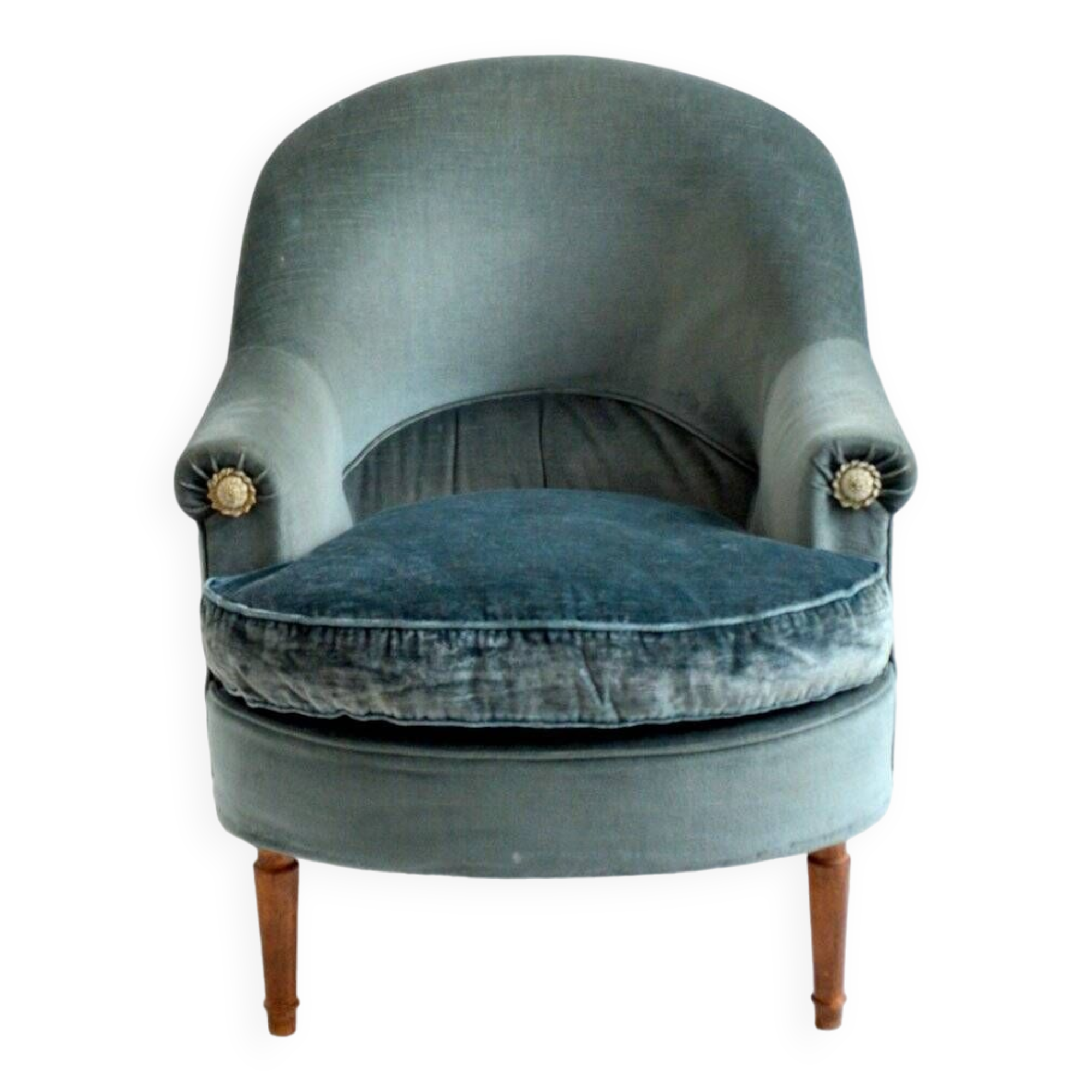 Vintage toad armchair