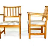 2 armchair game, Yngve Ekström for Swedese, Sweden, 1970