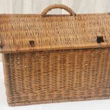 Large vintage wicker basket