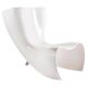 Modern White Felt Chair Designed By Marc Newson, Italy 90s