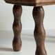 TABOURET Vintage BOIS Tourné