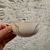 Service à thé ancien en porcelaine – estampillé jmporte de tchecoslovaquie