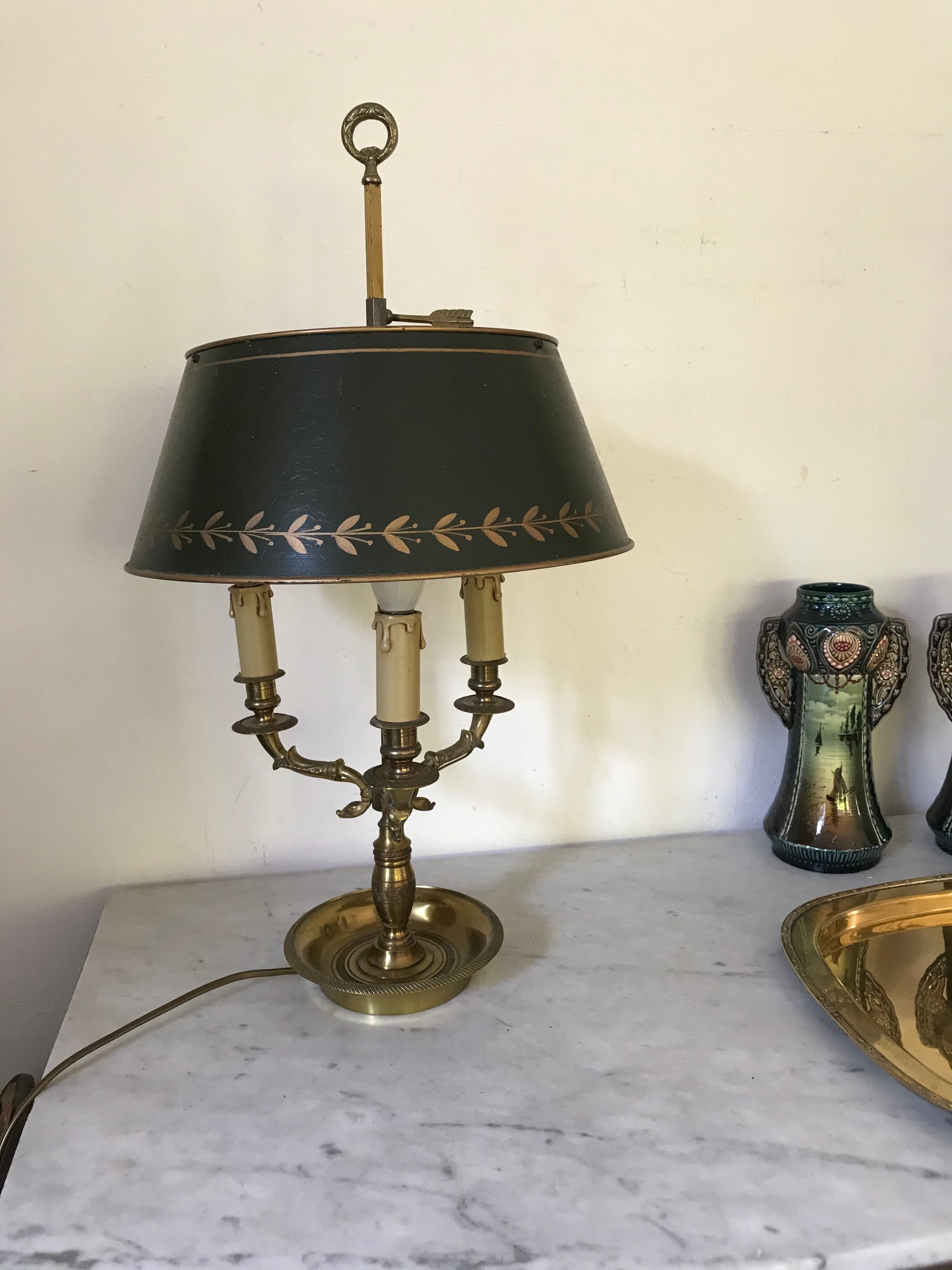 Bouillotte lamp circa 1900