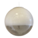 Contemporary Vanished White Sphere in Murano Glass Pendant Light