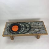 Mid-century design ceramic coffee table, 1970’s