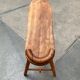 Vintage wooden shoe rack with grease, mid-century, 1950s.