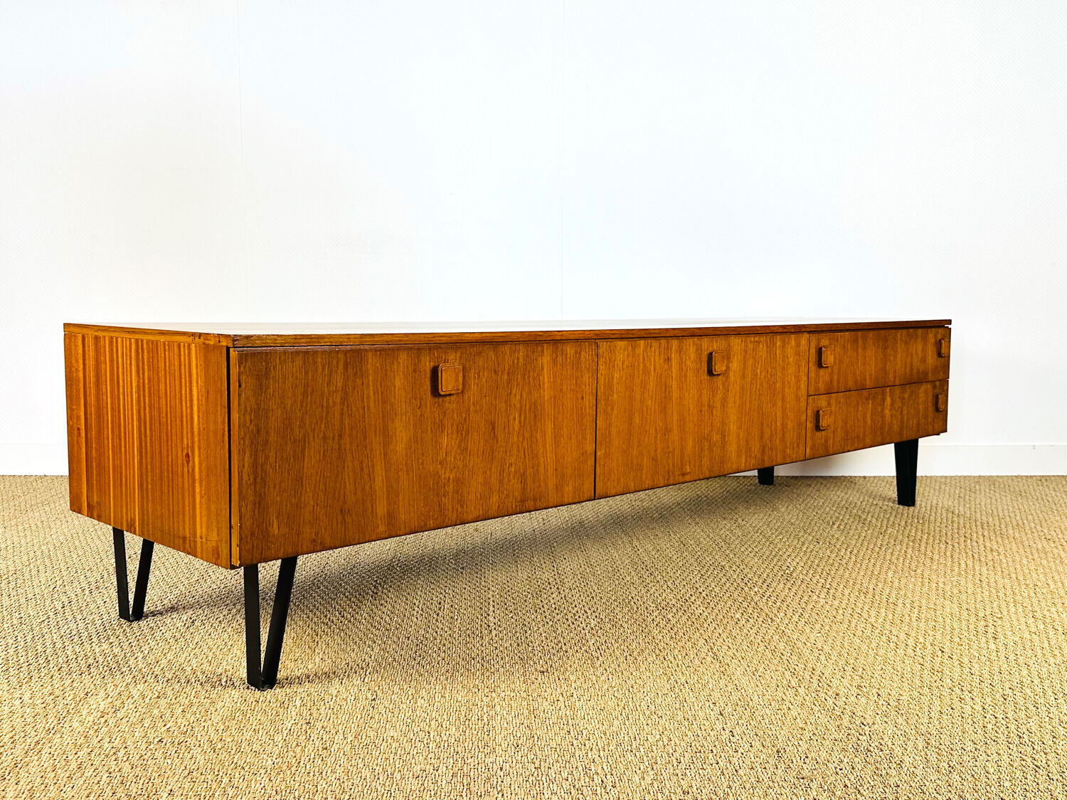 Scandinavian teak sideboard from the 1960s.