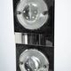Mid-Century Chrome and Glass Floor Lamp attributed to Sciolari, Italy 1970s