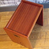 Scandinavian teak side table