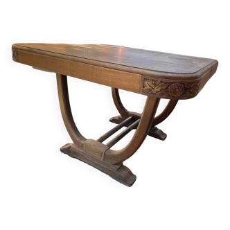 Solid wood table