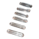 6 Knife rests Daum France - Model "Boudin" / "Goutte d'eau"