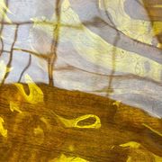 Vintage Italian Large Rare Yellow Moon Bowl from Mario Bellini for Kartell