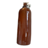 Stoneware bottle with porcelain stopper
