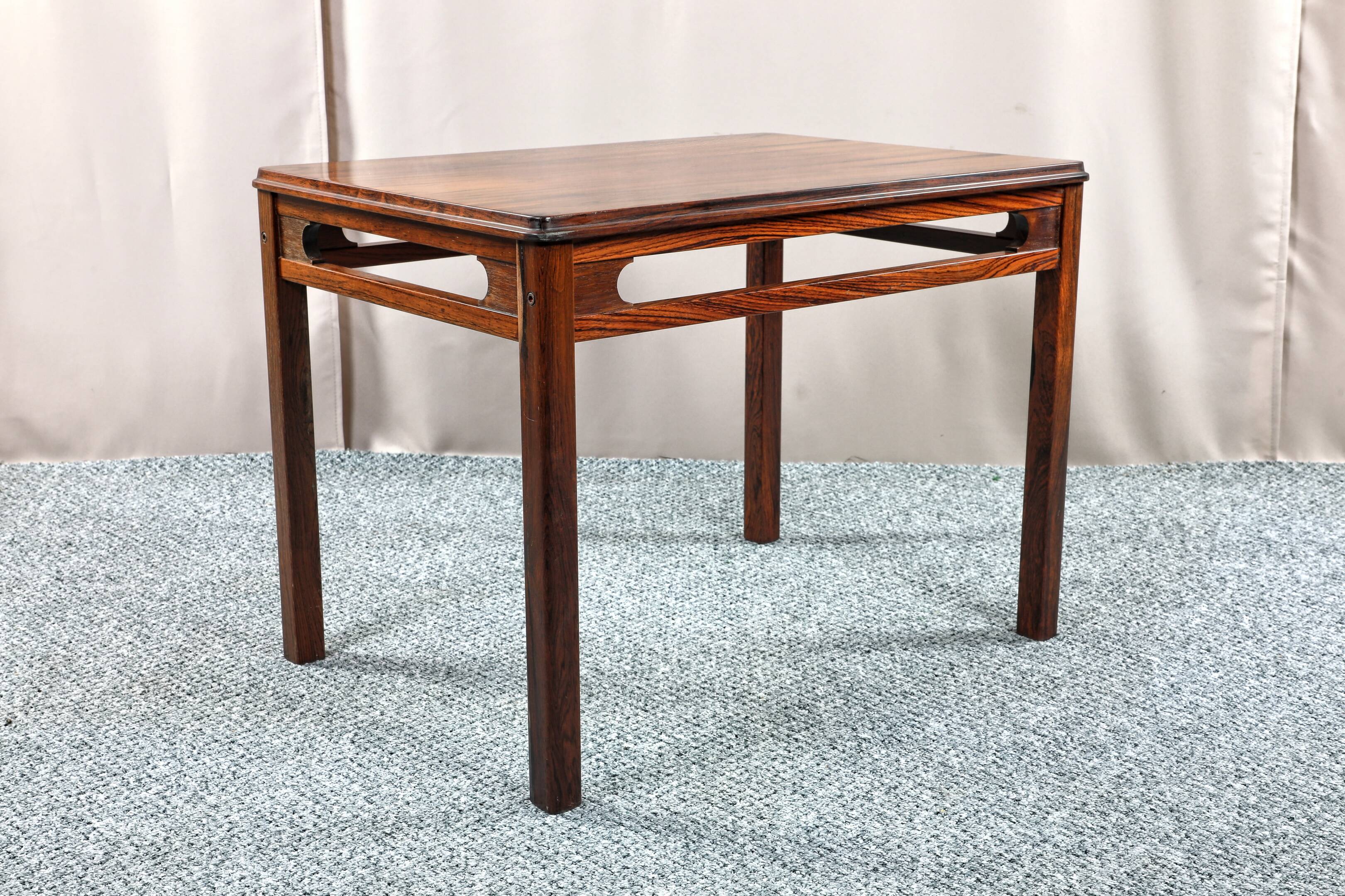 Norwegian rosewood coffee table Rasmus Solberg 1960s