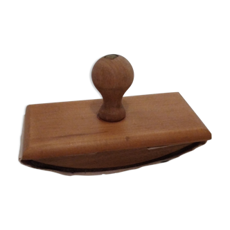 Wooden blotting ink stamp