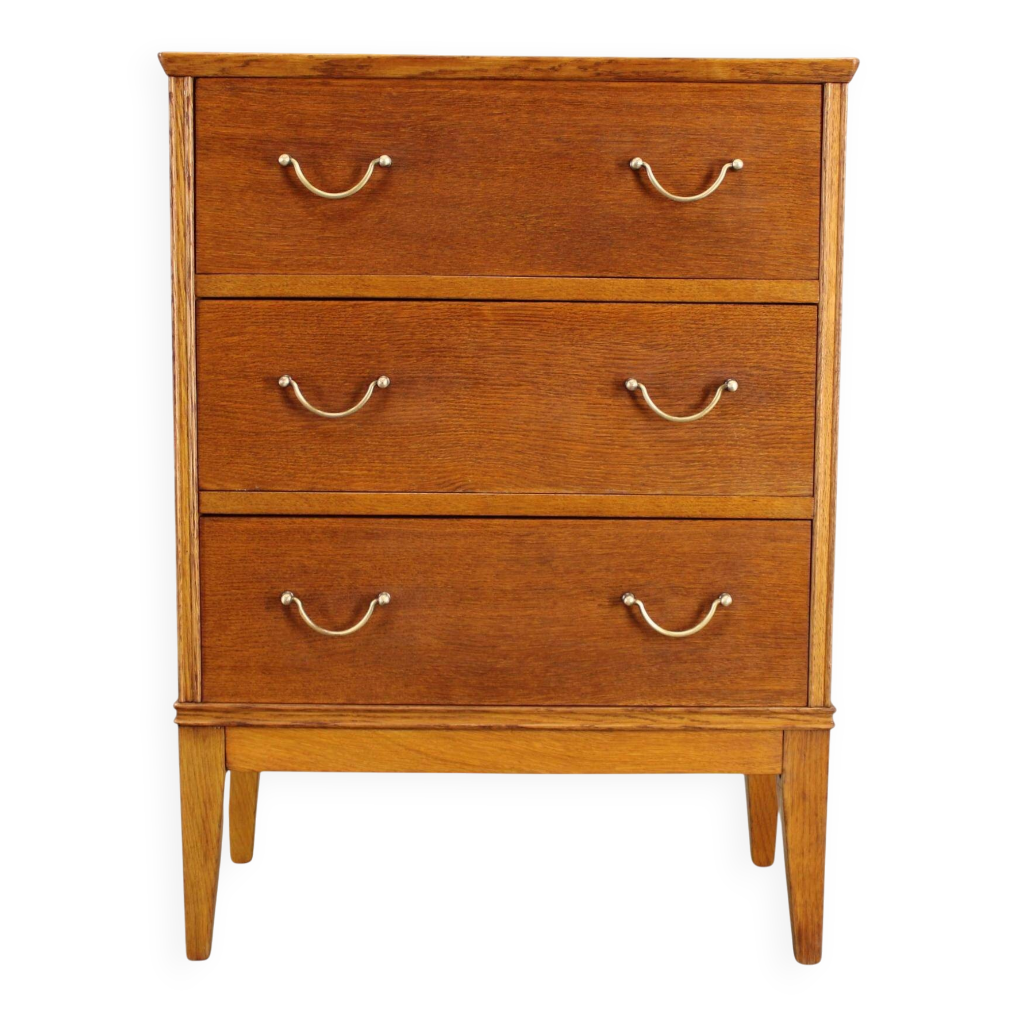 Commode danoise en chêne des années 1950