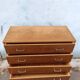 Vintage light oak chest of drawers