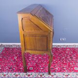 Louis XV style carved oak secretary 1930s