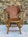 Chestnut armchair