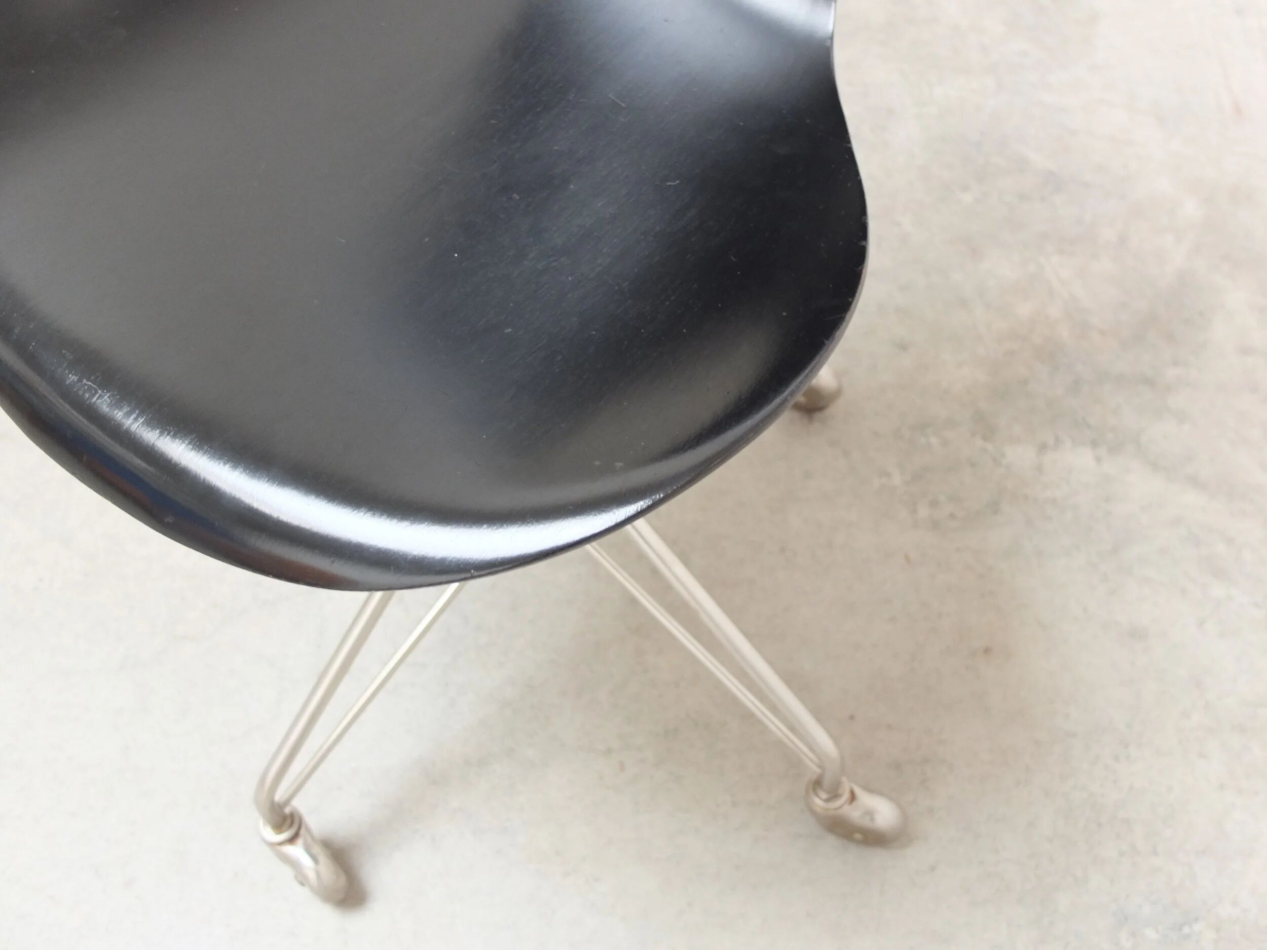 1st edition '3117' swivel desk chair by Arne Jacobsen for Fritz Hansen, 1955