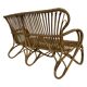 Vintage Rattan Sofa Belse 8 Design 1960s Rohe Noordwolde