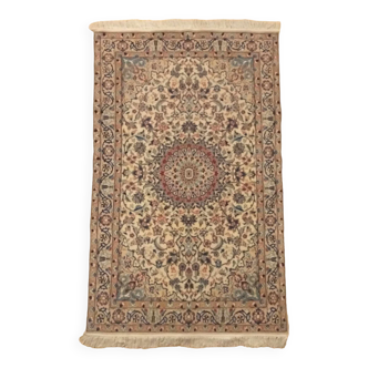 Handmade Persian Nain rug 185x120cm